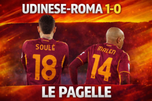 udinese roma 1-0 pagelle