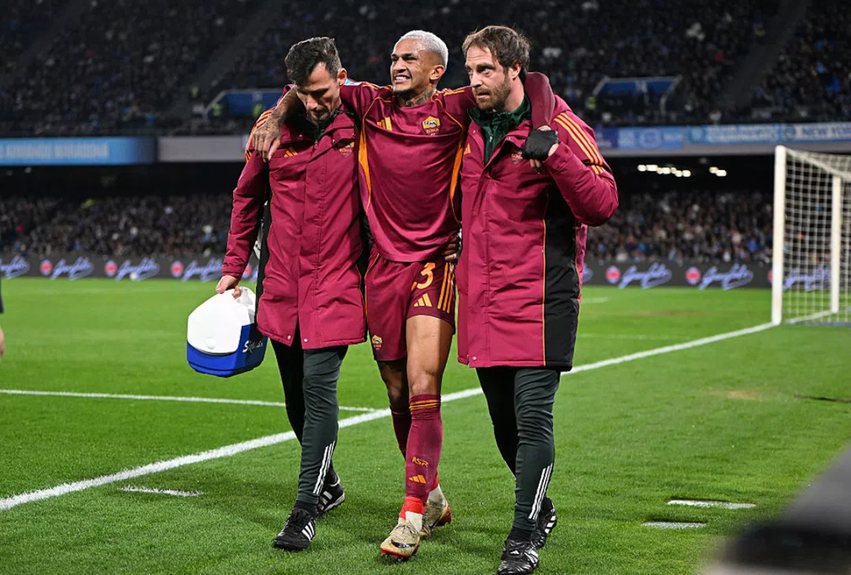 infortunio wesley roma