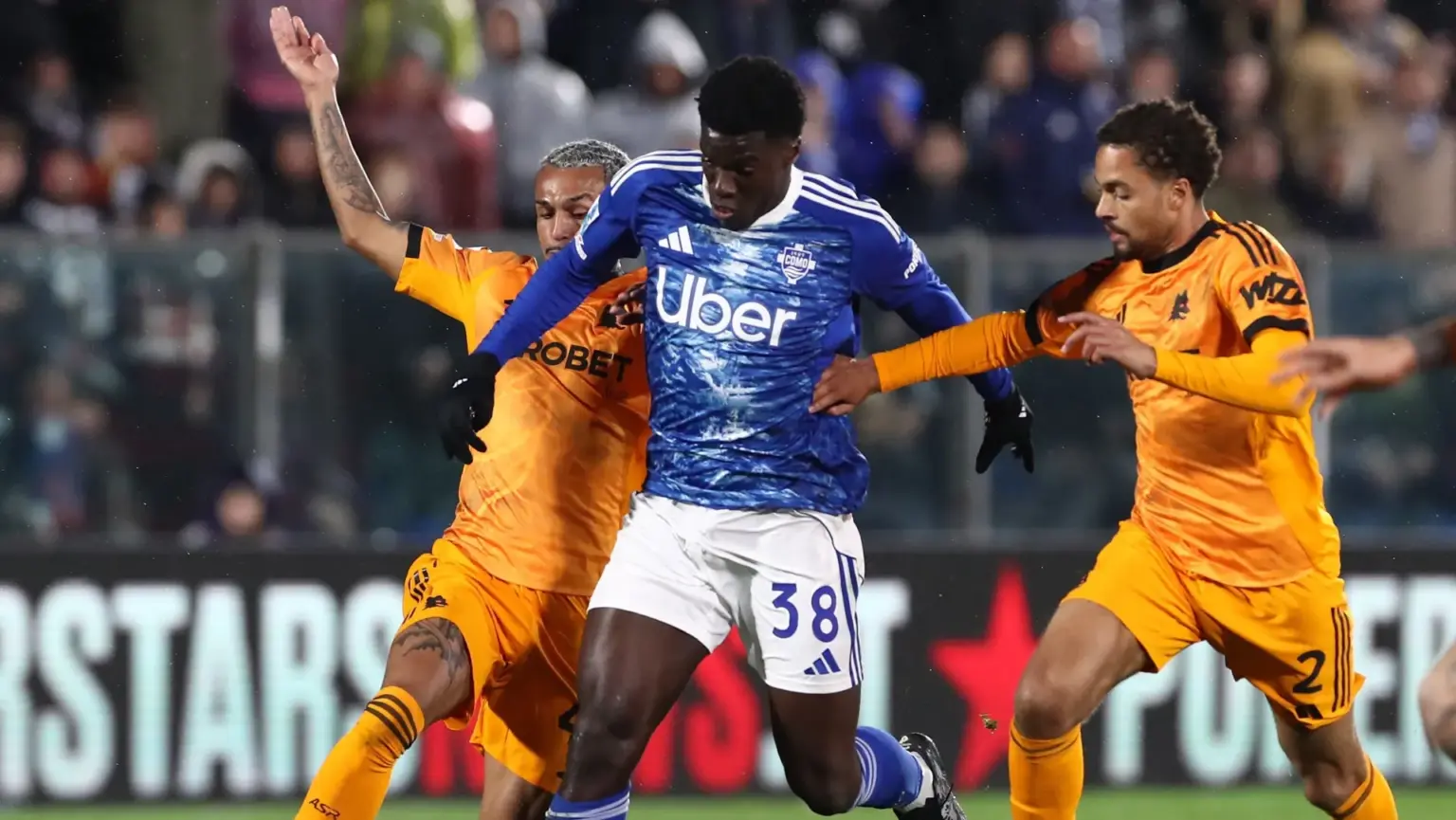 wesley roma espulsione arbitraggio massa