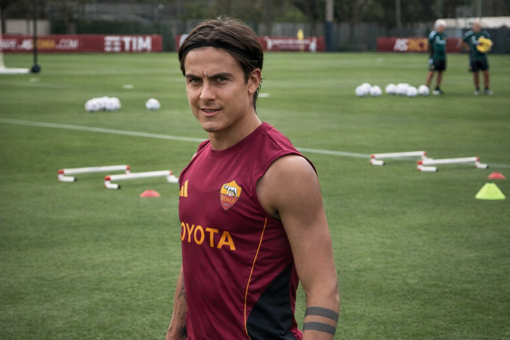 roma allenamento dybala