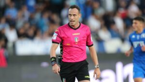 roma pisa feliciani arbitro