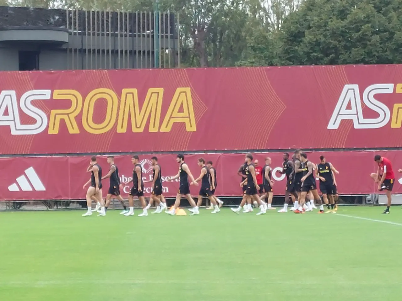 roma ritiro galles