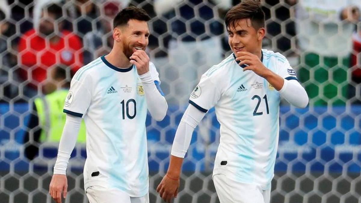 dybala messi argentina